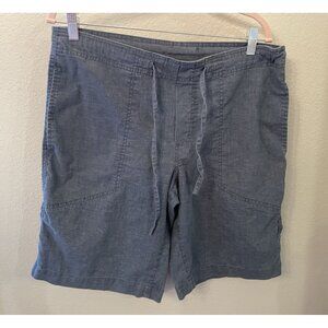 Prana Shorts Womens Medium‎ Lightweight Pockets Outdoor Hiking Summer Beach Hemp